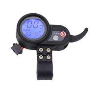 QASULER JP Throttle 36V 48V 52V 60V Pantalla LCD Universal, for Scooter Speedway RUIMA MINI4 Janobike, for Piezas de Scooter eléctrico FLJ Dualtron Panel de Control de Patinete eléctrico(Blue 60V)