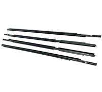 QASULER Juego de 4 burletes for ventanas y puertas coche, compatibles con Yaris Hatchback (modelos 2006-2013) Burlete para puerta de coche
