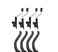 QASULER Juego de 4 mangueras de ventilación for Separador de Agua y Aceite, for Jetta, Passat, B6 B7, Golf, MK6 7, Tiguan, A4 A5 06J103213E 06H103226A 06J103221B