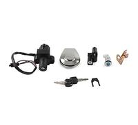 QASULER Juego de llaves de repuesto for interruptor de encendido y arranque, tapa de combustible y cerradura de llave, for JADE250, CBX750, CB250 (1984-2001) Accesorios para motocicletas