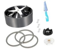 QASULER Juicer piezas de repuesto, para Nutribullet 600W 900W Extractor, para Bladerubber Sealing Gasketshock Padmotor Top Base cambio, para licuadora, para Blade Soporte de cuchilla para