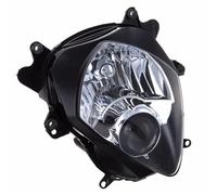 QASULER Kit de carcasa faro delantero for motocicleta, reemplazo, lámpara GSXR 1000 GSXR1000 2007 2008 K7 K8 Luz indicadora de cara de diablo para motocicleta