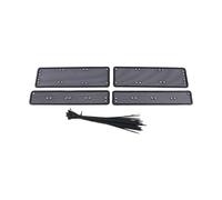 QASULER Kit de cubierta antipolvo antimosquitos con red inserción rejilla delantera malla mosquitera central for coche, for TOYOTA, RAV4, RAV 4 2016-2018 Mosquitera para parrilla delantera de coche