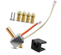 QASULER Kit de extremo caliente ensamblado for impresora 3D, for termistor NTC 100K Elegoo Neptune 4/4 Pro Negocios, Industria Ciencia Sonda térmica de impresora(BLACK normal speed)