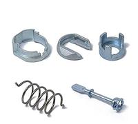 QASULER Kit de reparación de herramientas de reparación de cerradura de puerta delantera izquierda derecha, 5 uds., for Seat, Ibiza, VW, POLO, Caddy, cilindro de cerradura de puerta 6K4837223A Cilindr