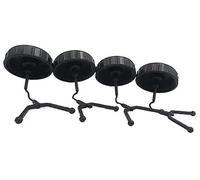 QASULER Kit de tapas tanque combustible y aceite, 4 Uds., for motosierra ST IHL MS170 MS180 MS190 017 018 019, piezas repuesto 11303500500 Tapa del tanque de combustible para maquinaria de jardín