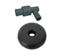 QASULER Kit de válvula y ojal PCV, for DODGE, Ram, Jeep, Grand Cheokee 5.2, 5.9L V8 5175352AA 53031135 53030017 Válvula PCV