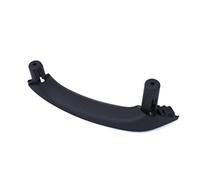 QASULER LHD RHD Beige Negro Coche Izquierda Derecha Manija de Puerta Interior Manija del Panel de la Puerta Interior Cubierta embellecedora de Cubierta de manija de puerta de fibra de carbono(Left1)