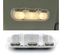 QASULER Luces de Techo for Coche, luz de Lectura Interior, lámpara de Techo for Coche, for Nissan, Qashqai, Sunny March, Renault, Dacia Luz de Techo para vehículos