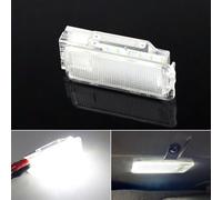 QASULER Luces LED for Maletero de Equipaje, lámparas for reposapiés, guantera, for Citroen, C2 C3 C4 C5 C6 C8 DS3 Dispatch Saxo Xanria Xsara, 206 Luz de Bienvenida para Puerta(1PCS LED Light)