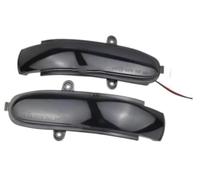 QASULER Luz de señal de giro para automóvil, para Mercedes-Benz, para Clase C W203 S203 Cl203 2000-2007 Conjunto de indicadores Espejo retrovisor lateral dinámico LED A2038201521 Indicador del