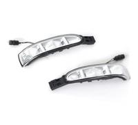 QASULER Luz de señal de giro para coche, para Mercedes-Benz W164 X164 Ml Gl300 R320 R350 R450 R500 Lámpara lateral del espejo izquierdo derecho Indicador del espejo retrovisor (L and (L and R)