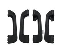 QASULER Mango de agarre de techo delantero, trasero, izquierdo y derecho, for, A4 S4 A5 S5 A3 A1 Q3 COUPE QUATTRO 2008-2014 Asidero de techo interior(Black 1 set 4pcs)