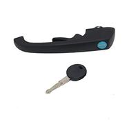 QASULER Manija de puerta con llave, for Tipo 2 / T2 Kombi Mod.181 Iltis LT 4x4 211837205N 251837205B Kit de cerradura para manija de puerta de coche