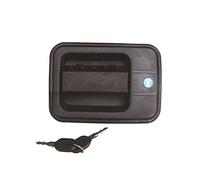 QASULER Manija de puerta derecha, for IVECO, Euro Cargo EUROTECH Eurostar 98404709 Kit de cerradura para manija de puerta de coche