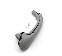 QASULER Manija de puerta interior con reemplazo de conjunto de cubierta exterior, for Mercedes-Benz, for W203 Clase C Sedan 2000-2007 Cubierta de manija de puerta de fibra de carbono(Gray Front Right)