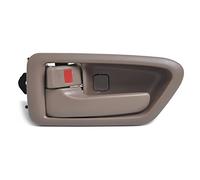 QASULER Manija de puerta interior delantera trasera derecha, for Toyota, Camry 1997 1998 1999 2000 2001, 69205-AA010 69205AA010 Cubierta de manija de puerta de fibra de carbono