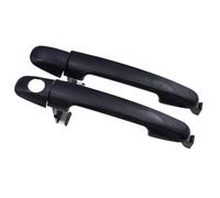 QASULER Manija exterior de puerta (1/2/4 piezas, delantera, trasera, izquierda o derecha) for Hyundai (2006, 2007, 2008, 2009, 2010, 2,4 l, 3, l) Manija de puerta de repuesto externa(Front Pair)