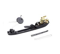 QASULER MANIJA EXTERIOR DE PUERTA DELANTERA DERECHA, for VW, Golf, Jetta, MK1 MK2 DERBY 191837206 191837206A Kit de cerradura para manija de puerta de coche