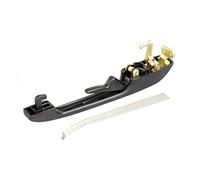 QASULER MANIJA PUERTA TRASERA EXTERIOR IZQUIERDA CON 2 LLAVES, for, 100 200 C3 1982-1987 443839205B Kit de cerradura para manija de puerta de coche