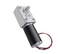 QASULER Micromotor Reductor de CC con codificador de Gusano Turbo 5840 31zy, autoblocante, for un Control Superior de Motores pequeños de 12 V y 24 V Motor de Torno(12v 40rpm 12)