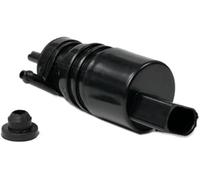 QASULER Motor de bomba lavaparabrisas delantero con ojal for E46, E38, E39, E60, E65, E53, OE 67126934159 Reemplazo del motor de la bomba del lavaparabrisas del automóvil