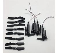 QASULER Motor de brazo plegable, protector hélice carcasa motor, for XT6, for LS-Quadcopter, for LSRC, repuestos for drones Brazo de mantenimiento de drones FPV(Rot)