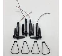 QASULER Motor de brazo plegable, protector hélice carcasa motor, for XT6, for LS-Quadcopter, for LSRC, repuestos for drones Brazo de mantenimiento de drones FPV(Blue)