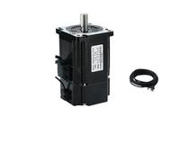 QASULER Motor Paso a Paso de Bucle Cerrado Nema34 86hb250 82b 118b 152b con Cable codificador de 3 m, 4,5/8/12 NM, 643/1143/1714 oz for fresadora CNC Motor de Torno(82b with Brake)