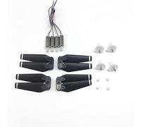 QASULER Motores Brazo de cuadricóptero Palas hélice Engranaje protección, for dron RC E99pro S70pro Brazo de mantenimiento de drones FPV(Navy Blue)