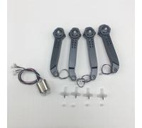 QASULER Motores de hélice, engranajes del motor, brazo plegable, piezas repuesto for cuadricóptero RC SG107 Brazo de mantenimiento de drones FPV