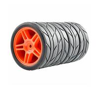 QASULER Neumáticos de Goma 4 Uds., Rueda ABS, for HSP, HPI, Coche Carretera 1:10 RC 905-6087 Juego de Ruedas de Carreras RC(905R-6087)