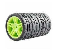 QASULER Neumáticos de Goma 4 Uds., Rueda ABS, for HSP, HPI, Coche Carretera 1:10 RC 905-6087 Juego de Ruedas de Carreras RC(905G-6087)