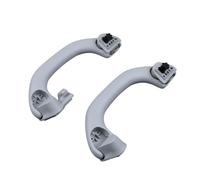 QASULER Nuevos tiradores de techo interior de barandilla de techo de coche delantero trasero negro, for VW, for Polo 6R 9N 2011-2018 6R0857607B 6R0857607C Asidero de techo interior(Front and Rear-01)