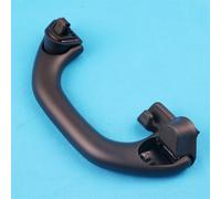 QASULER Nuevos tiradores de techo interior de barandilla de techo de coche delantero trasero negro, for VW, for Polo 6R 9N 2011-2018 6R0857607B 6R0857607C Asidero de techo interior(6R0857607C Rear)