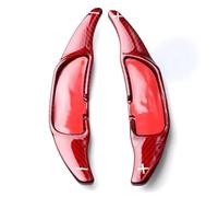 QASULER Paletas de cambio marchas del volante coche BPC, for Benz, AMG A45 C63 E63 S65 CLA45 CLS63 GLC GLS63 W176 W205 S205 W213 S213 W222 Cubierta del ala lateral del alerón trasero del co(Rot)