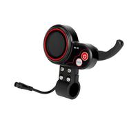 QASULER Pantalla LCD con medidor de Acelerador de Pulgar QS-S4 de 6 Pines, 48 V-60 V, for Piezas de Scooter eléctrico Zero, 8, 9, 10, 8X y 10X Panel de visualización de patinetes eléctricos