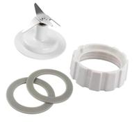 QASULER para Blade piezas de repuesto con Jar Base Cap y O Anillo Seal Gasket Accesorios Kit, para Hamilton Playa, para licuadora, Soporte de cuchilla para batidora