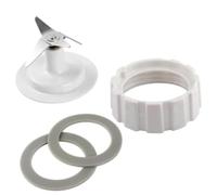 QASULER para Blade piezas de repuesto con Jar Base Cap y O Anillo Seal Gasket Accesorios, para Hamilton Playa, para licuadora, Soporte de cuchilla para batidora