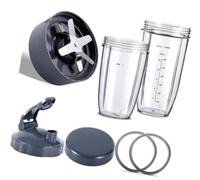 QASULER para licuadora, piezas de repuesto Blenders 600W/900W/PRO, para Forextractor, para Blade 32Oz Grandes tazas 24Oz Soporte de cuchilla para batidora