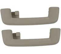 QASULER Pasamanos de seguridad for techo interior de coche, manija delantera y trasera for Land Rover, Discovery 3 y Discovery 4 (1 pieza trasera gris) Asidero para coche(BLACK 1 Pair Beige Rear)