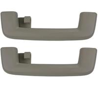 QASULER Pasamanos de seguridad for techo interior de coche, manija delantera y trasera for Land Rover, Discovery 3 y Discovery 4 (1 pieza trasera gris) Asidero para coche(BLACK 1 Pair Grey Rear)