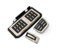 QASULER Pedales de coche, cubierta embrague freno combustible, compatible con Passat B8, 2017 2018, Seat, Leon 5F MK3, accesorios Reemplazo del pedal del automóvil(AT 3PCS)