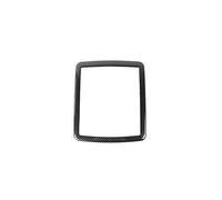 QASULER Pegatinas decorativas for lámpara de lectura coche fibra carbono, accesorios for DODGE, Challenger 2015+, molduras interiores Embellecedor de ventilación de coche(Black ABS)