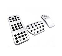 QASULER Placa de almohadilla pedal modificada for reposapiés coche 3 piezas, for Peugeot 207 301 307 208 2008 308 408 CC, for Citroen, C3 C4 Ds 4 6 Ds3 Ds4 Ds6 Reemplazo del pedal del automóvil