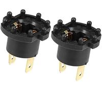 QASULER Portalámparas de luz cruce for faros delanteros B28V510A3, for Mazda Soporte para faros delanteros