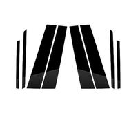 QASULER Postes de pilar ventana negro brillante, for, X3 F25 2011 2012 2013 2014 2015 2016 2017 pegatinas ajuste puerta cubiertas calcomanías estilo automático Cubierta de ajuste de ventana de coche