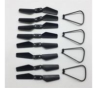 QASULER Protector de cuchillas hélice carcasa brazo for cuadricóptero LS, for LSRC, repuestos for drones XT6 Brazo de mantenimiento de drones FPV(Purple)