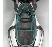 QASULER Protector de maletero trasero for motocicleta ZONTES 350E ZT350E ZT, for asiento, for accesorios almohadilla cubo Revestimiento del maletero trasero de la motocicleta(BLACK Bottom)