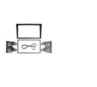 QASULER Radio de Coche Fascia Doble 2 DIN, for Opel, C Agila, G, Combo, Vivaro Tigra Omega B Dash Kit Ame Tereo Panel Bisel Marco del Panel de la Radio del Coche(173x98mm)